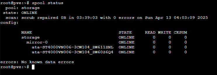 Drives In a Raid 1 Array